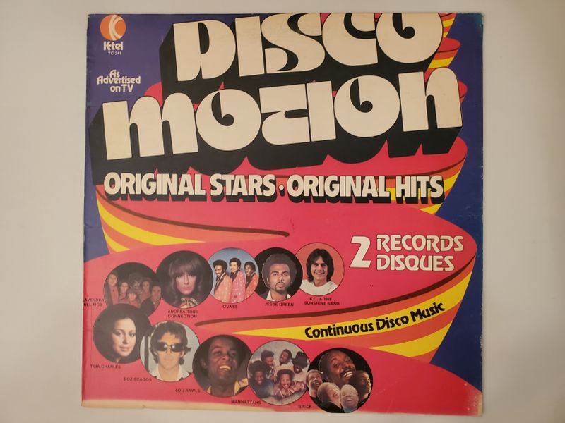 Various Artists Disco Motion: Original Stars, Original Hits vinyl record